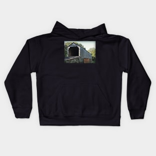 Covered Bridge Tyler State Park Kids Hoodie